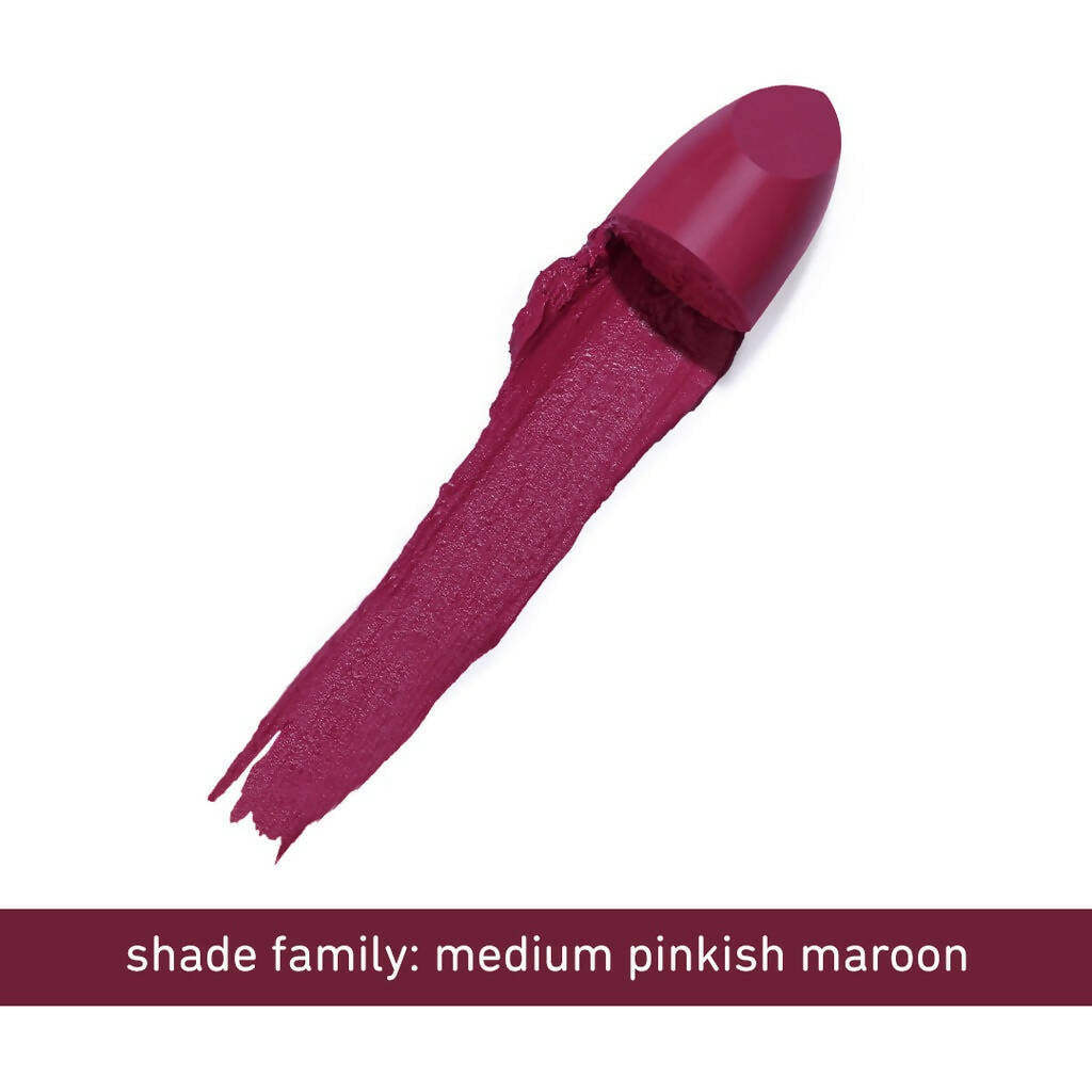 plum butter creme matte lipstick reddemption 136 pinkish maroon buy in usa