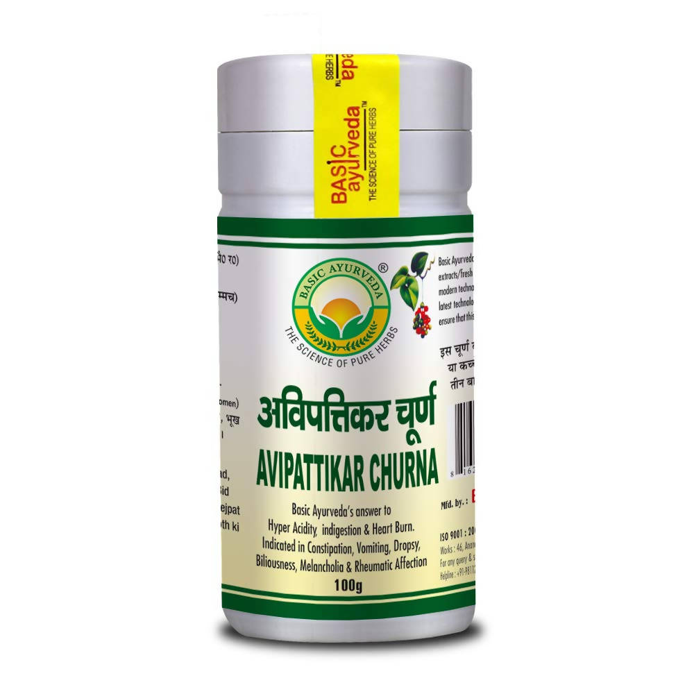 Buy Basic Ayurveda Avipattikar Churna from DrMediCart, Ship from India to USA
