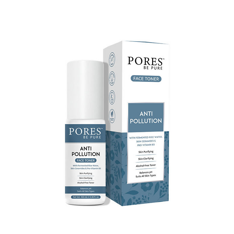 Pores Be Pure Anti-Pollution Face Toner With Rice Water