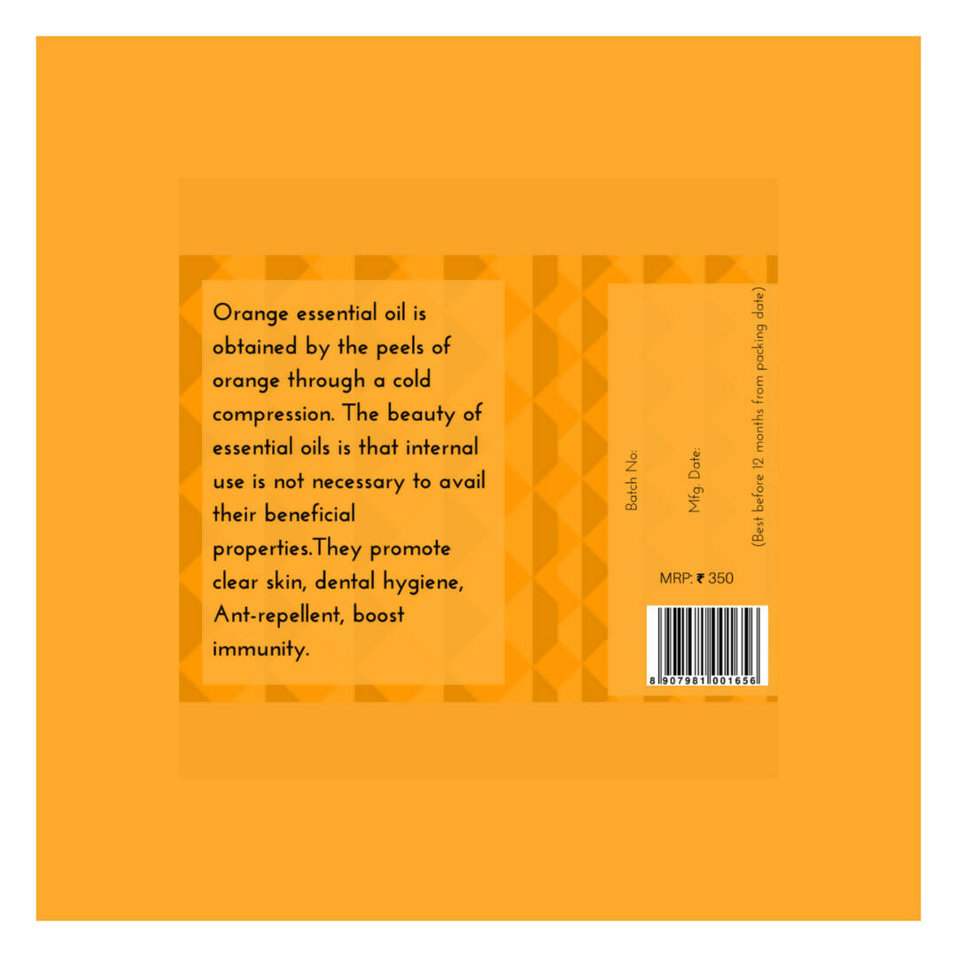 Oilcure Orange Essential Oil