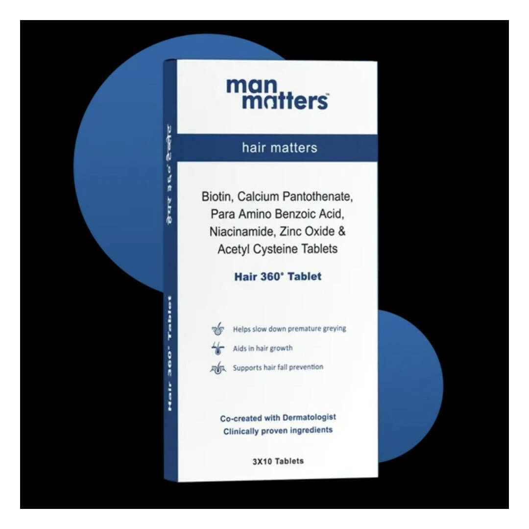 Man Matters Hair 360 Tablets - DrMediCart
