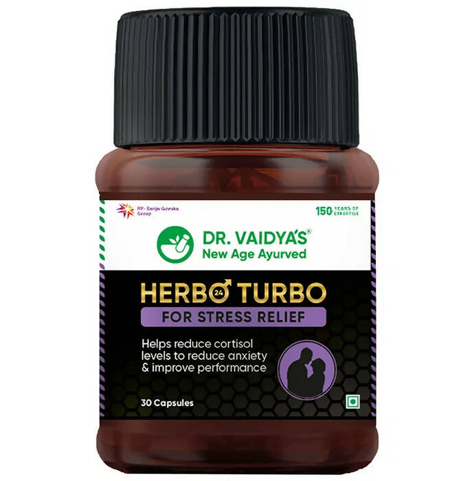 Buy Dr. Vaidya's Herbo 24 Turbo Capsules For calm  Relief from DrMediCart, Ship from India to USA