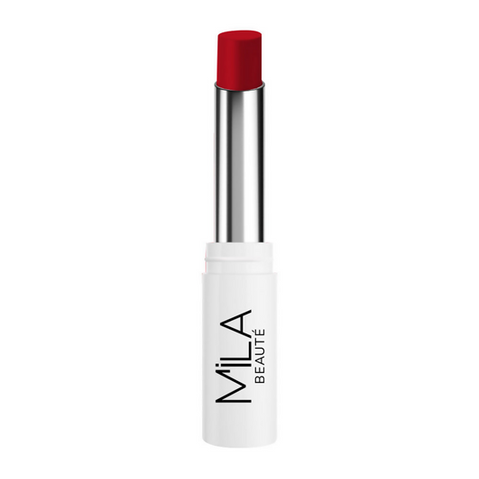 Mila Beaute 24 Hr Non-Transfer Matte Locked-In Lipstick - Cherry Jam