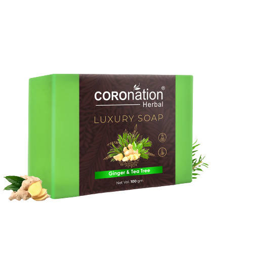 Buy Coronation Herbal Ginger & Tea Tree Luxury Soap from DrMediCart, Ship from India to USA