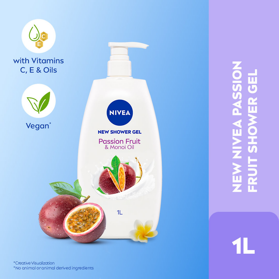 Nivea Passion Fruit & Monoi Oil Shower Gel