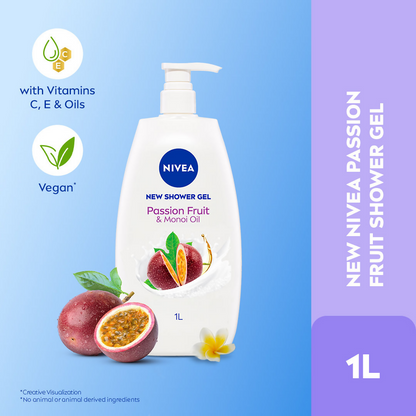 Nivea Passion Fruit & Monoi Oil Shower Gel