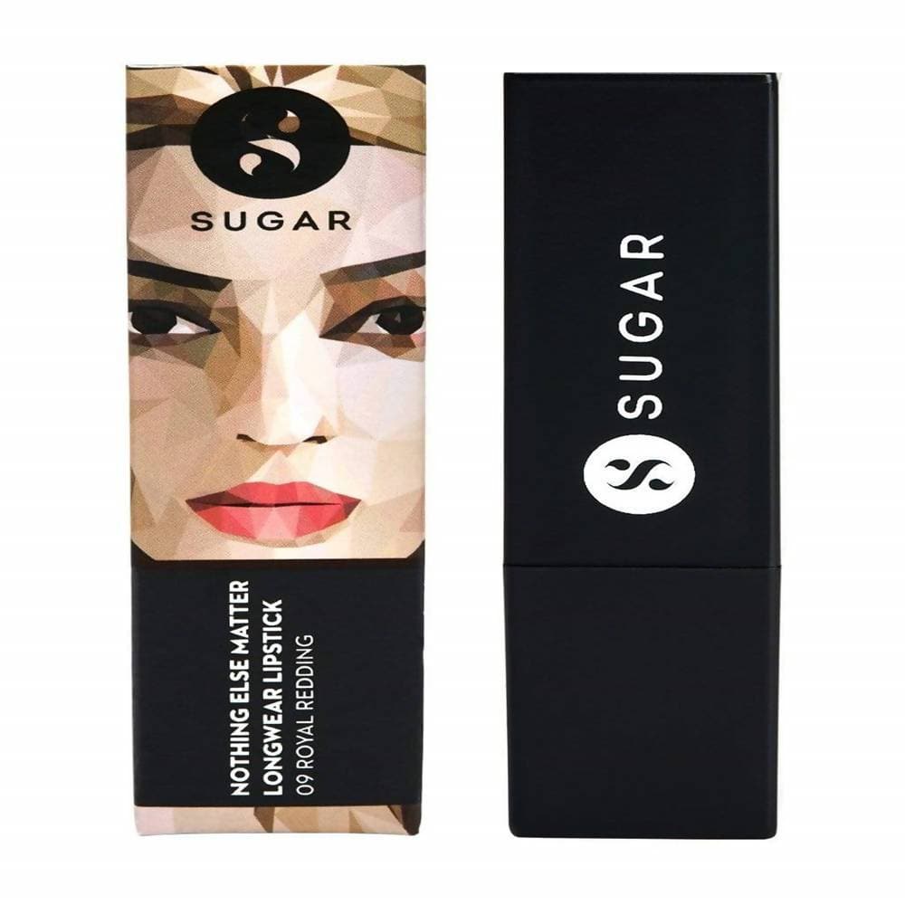 Buy Sugar Nothing Else Matter Longwear Lipstick - Royal Redding (Dark Red) from DrMediCart, Ship from India to USA