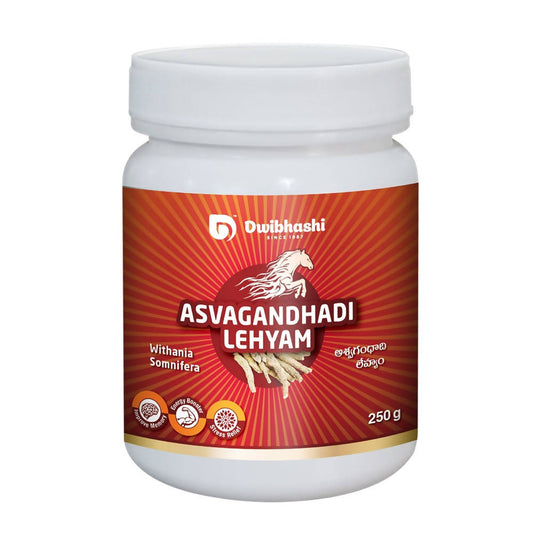 Buy Dwibhashi Ashwagandha Lehyam from DrMediCart, Ship from India to USA