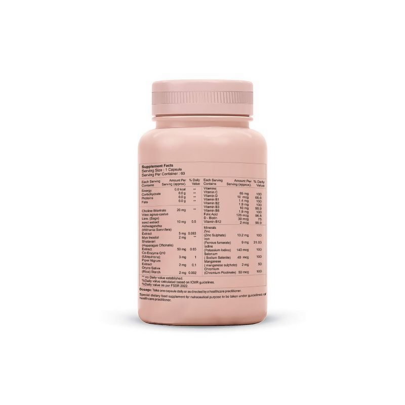 SheNeed Ovulation Booster Supplement For Women Capsules