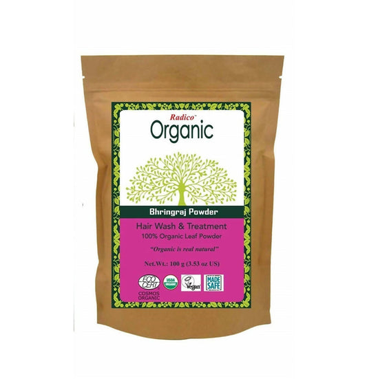 Buy Radico Organic Bhringraj Powder from DrMediCart, Ship from India to USA