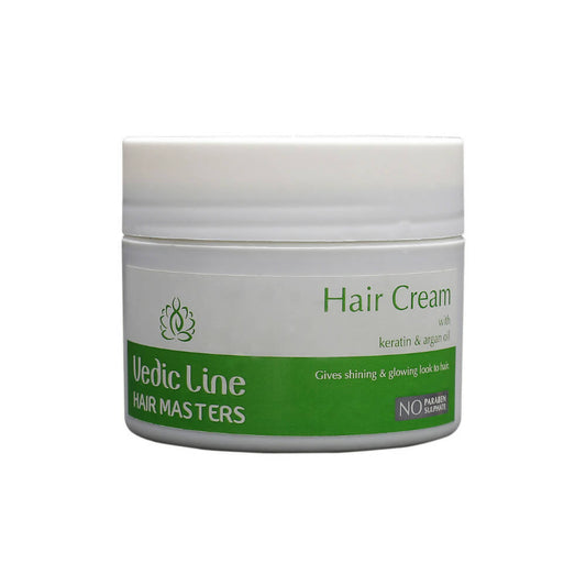 Buy Vedic Line Hair Masters Hair Cream with Keratin & Argan Oil from DrMediCart, Ship from India to USA