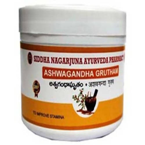 Buy Siddha Nagarjuna Ayurveda Ashwaganda Grutham (with sugar) from DrMediCart, Ship from India to USA