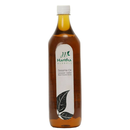 Buy Haritha Herbals Black Sesame Cold-Pressed Oil from DrMediCart, Ship from India to USA