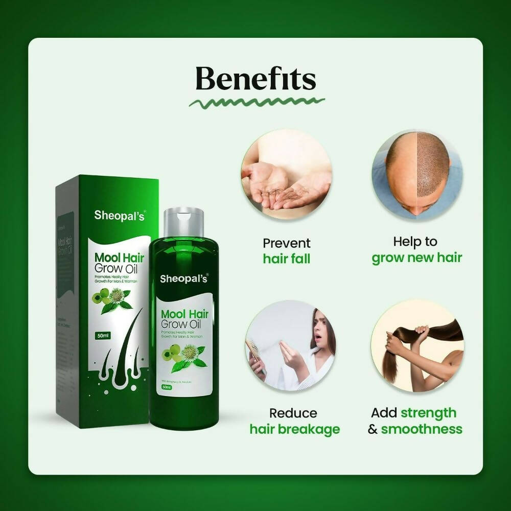 Sheopal's Mool Hair Grow Oil