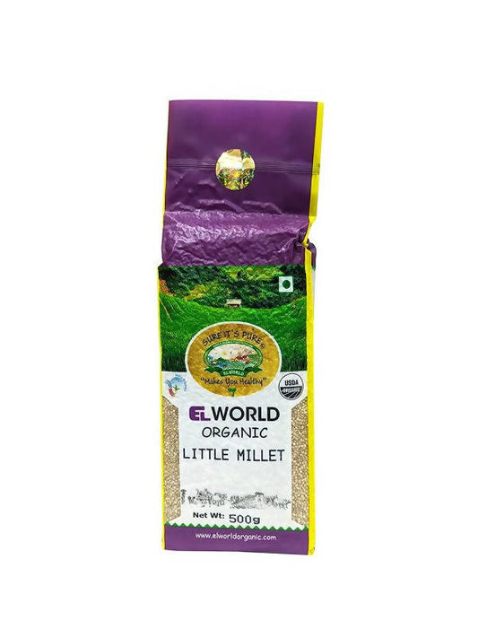 Buy El World Organic Little Millet from DrMediCart, Ship from India to USA