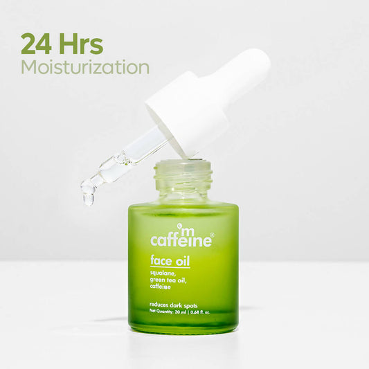 Buy mCaffeine Green Tea Face Oil from DrMediCart, Ship from India to USA