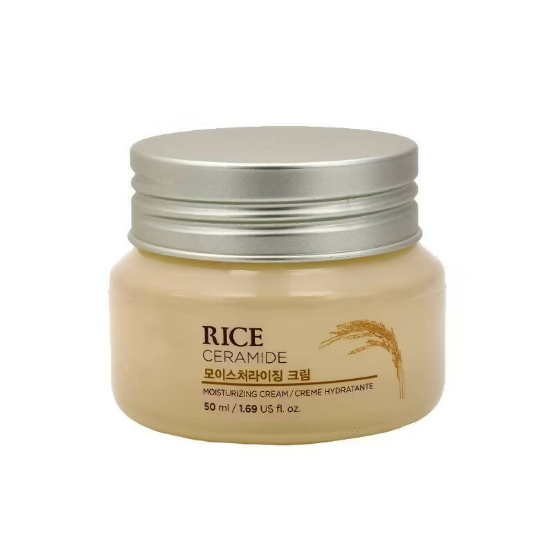 The Face Shop Rice & Ceramide Moisturizing Cream - Korean Skincare