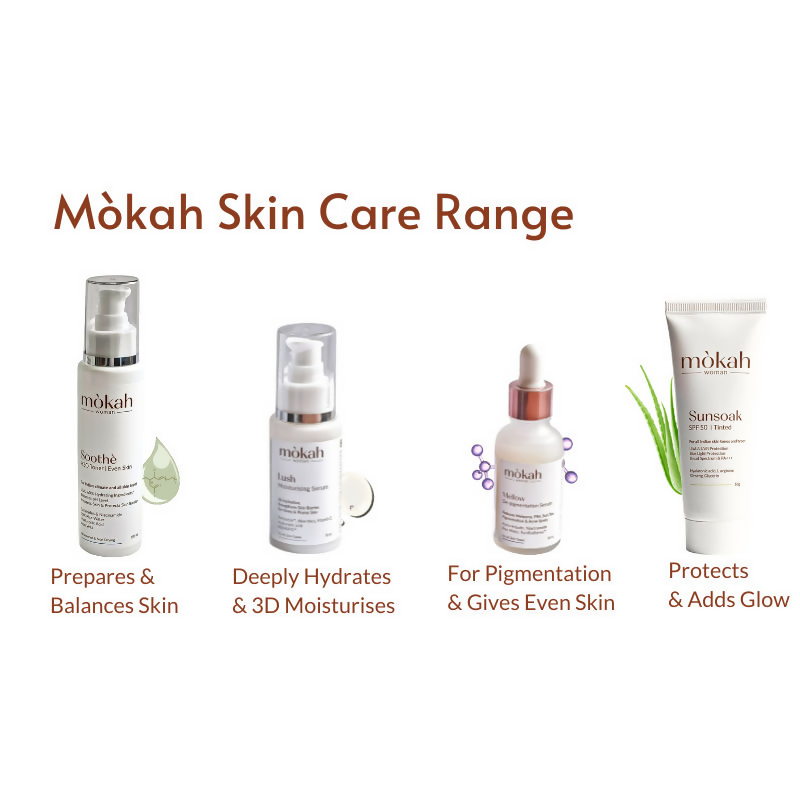 Mokah Woman Sunsoak SPF 50 Tinted Sunscreen