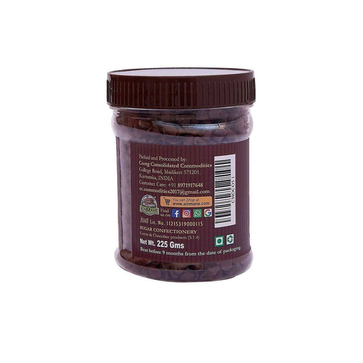 Ainmane Dark Chocolate Chips