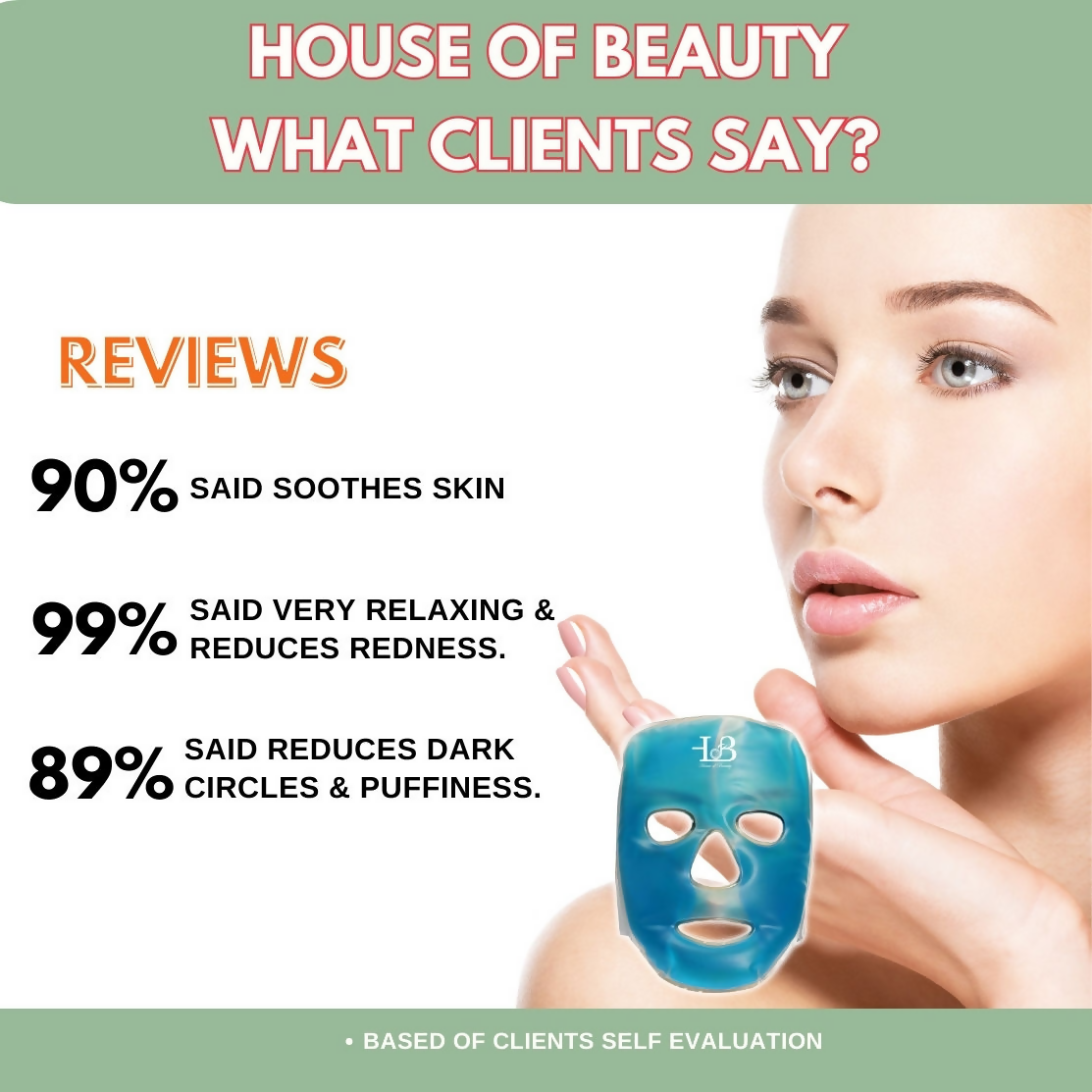 House of Beauty Gel Face Mask