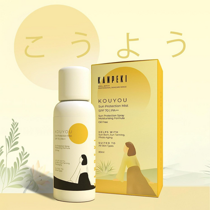 Kanpeki Kouyou Sun Protection Mist Sunscreen Spray SPF 70
