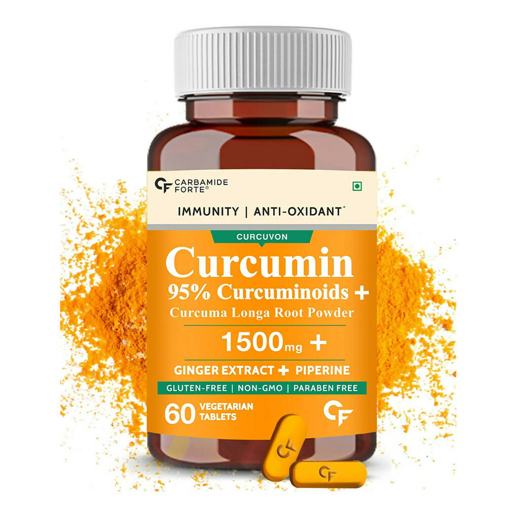 Carbamide Forte Curcumin with Ginger Extract, Piperine Tablets