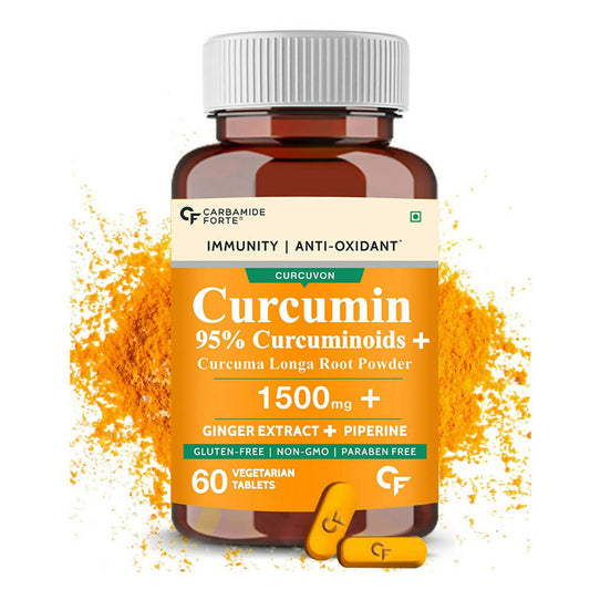 Carbamide Forte Curcumin with Ginger Extract, Piperine Tablets