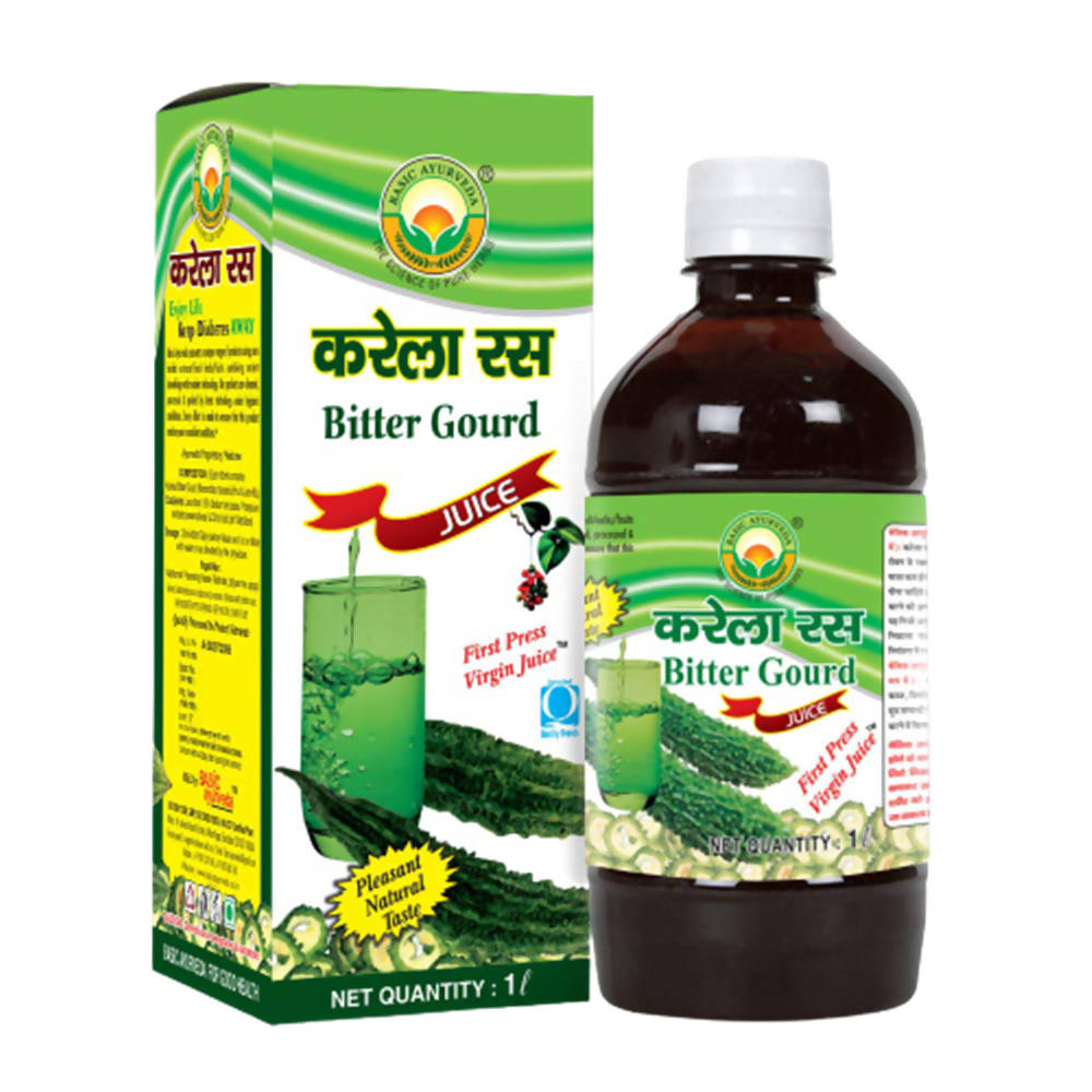 Buy Basic Ayurveda Bitter Gourd Juice from DrMediCart, Ship from India to USA