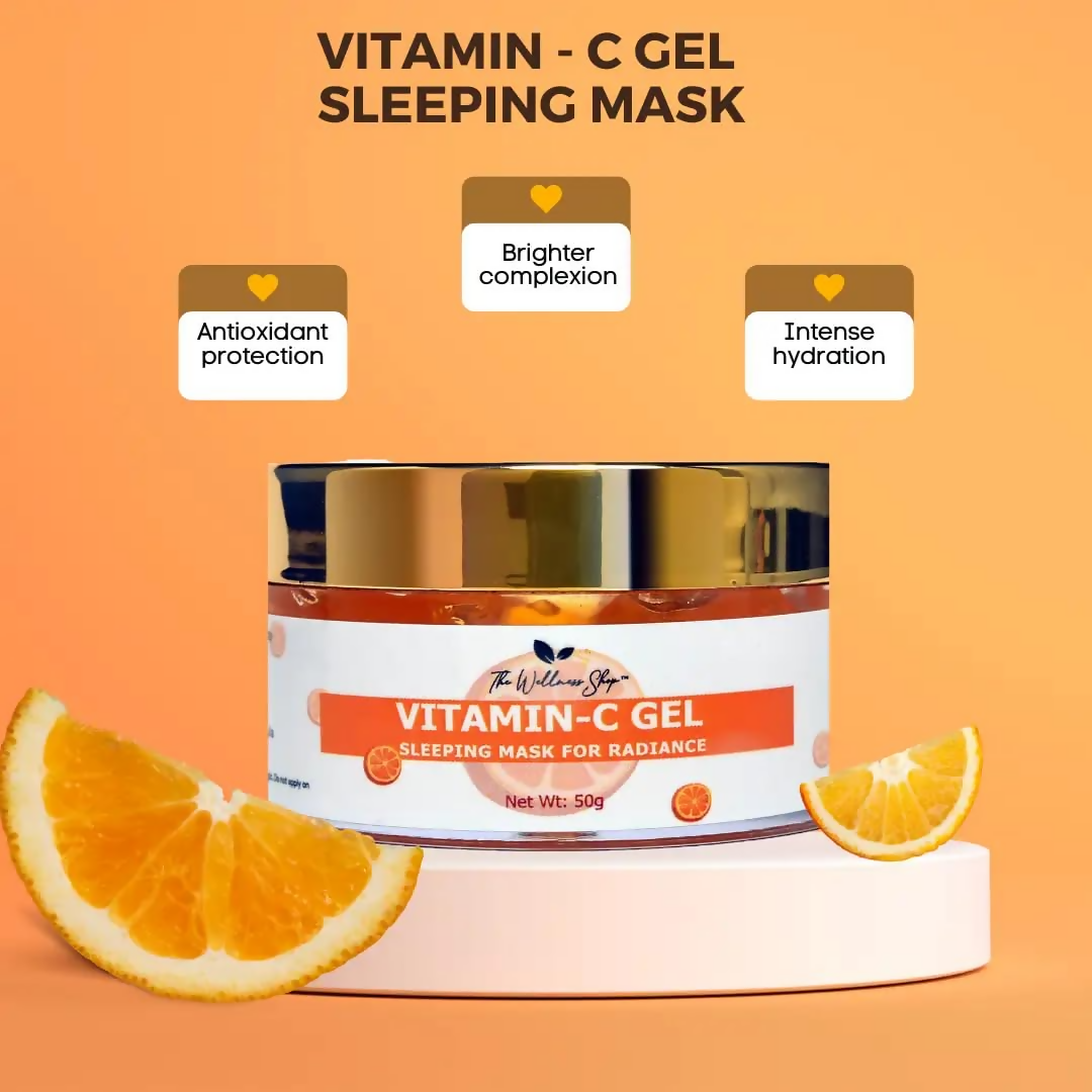 The Wellness Shop Vitamin C Gel Sleeping Mask - Drmedicart