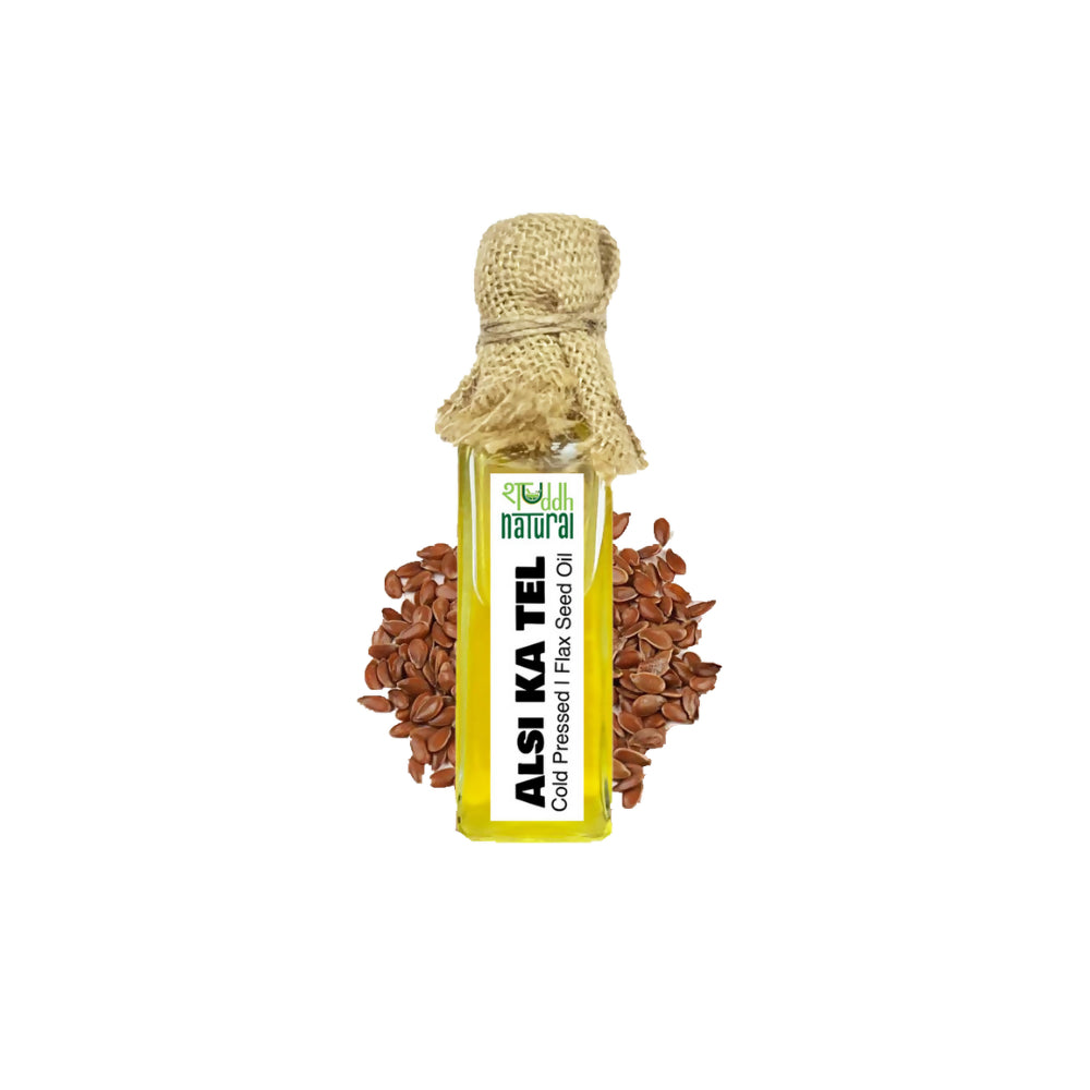 Buy Shuddh Natural Flax Seed Oil Cold Pressed from DrMediCart, Ship from India to USA