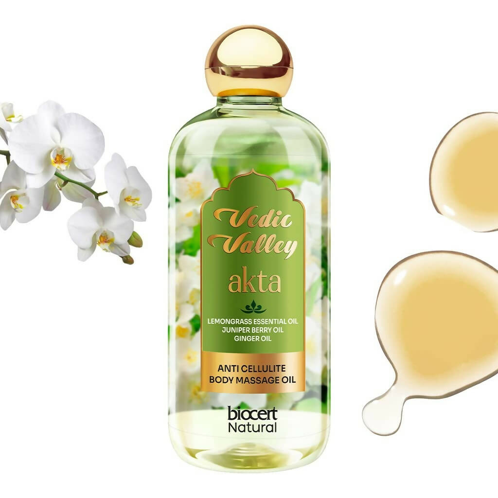 Vedic Valley Stress Relieving Lemongrass Body Massage Oil - Drmedicart