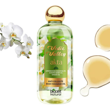 Vedic Valley Stress Relieving Lemongrass Body Massage Oil - Drmedicart
