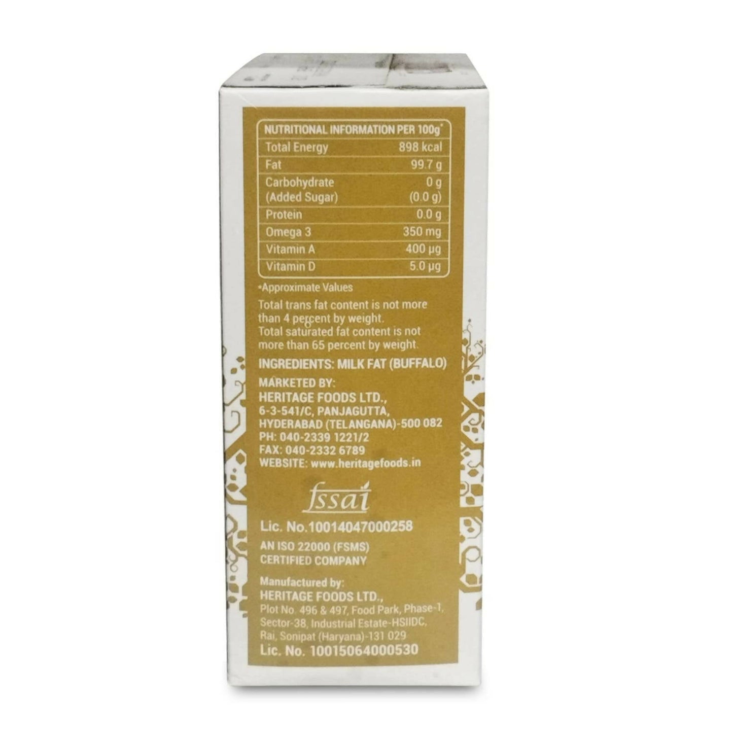 Heritage Buffalo Ghee