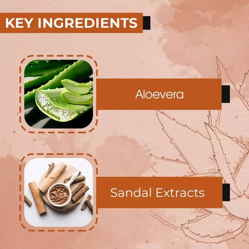 ae naturals pure aloevera gel with sandal extracts buy in usa