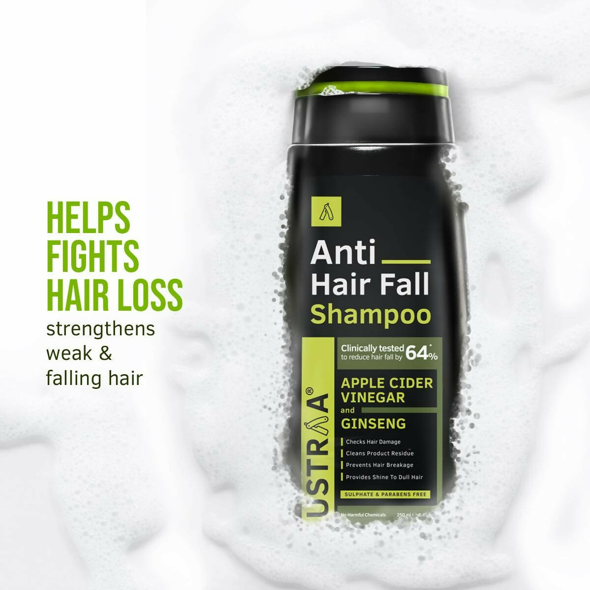 Ustraa Anti Hair Fall Shampoo - Drmedicart