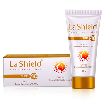La Shield SPF 40 PA+++ Mineral Sunscreen Gel