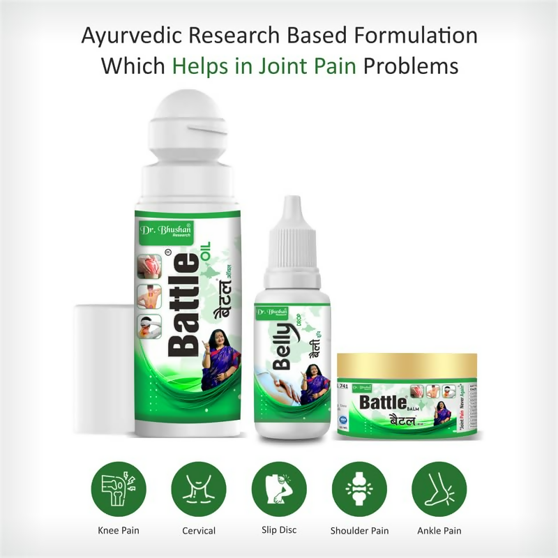 Dr. Bhushan's Research Ayurvedic Joint Pain Trio Kit