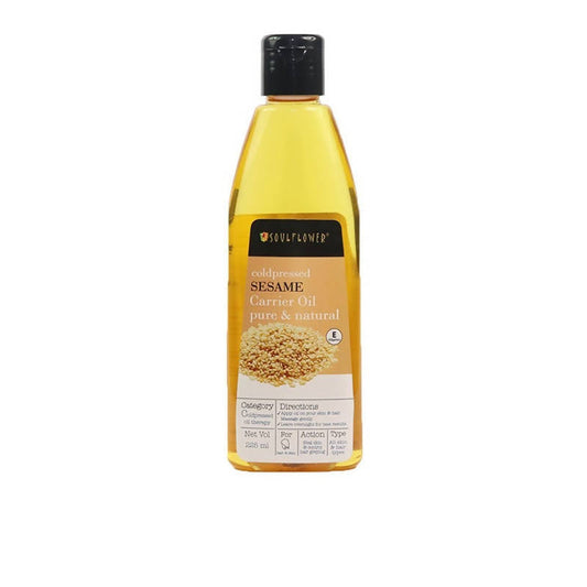 Buy Soulflower Coldpressed Sesame Carrier Oil Pure & Natural from DrMediCart, Ship from India to USA