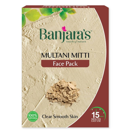 Buy Banjara's Multani Mitti Face Pack Powder from DrMediCart, Ship from India to USA