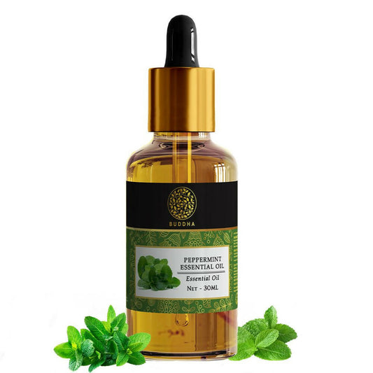 Buy Buddha Natural Peppermint Pure Essential Oil - For Relieves calm  and calm  from DrMediCart, Ship from India to USA
