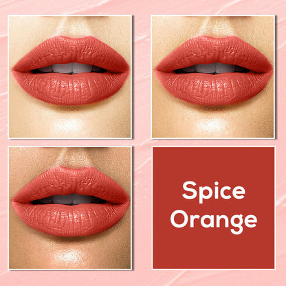 Jaquline USA Color Me Matte Liquid Lipstick  - Spice Orange