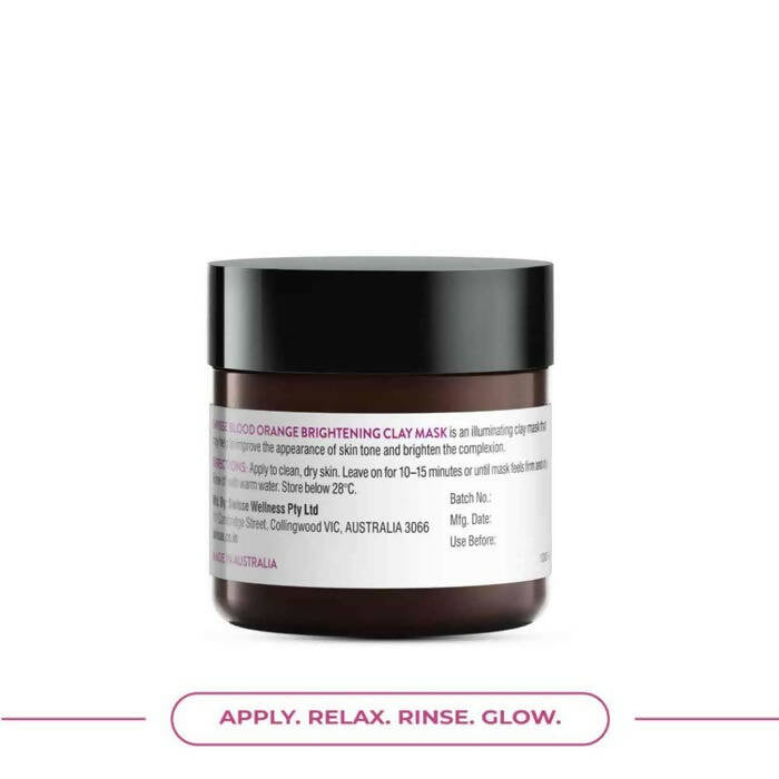 Swisse Blood Orange Brightening Clay Mask With Vitamin C - DrMediCart