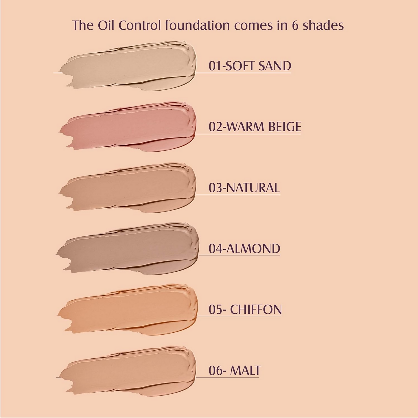 Glam21 Oil Control Hydrating Foundation - 04 Almond
