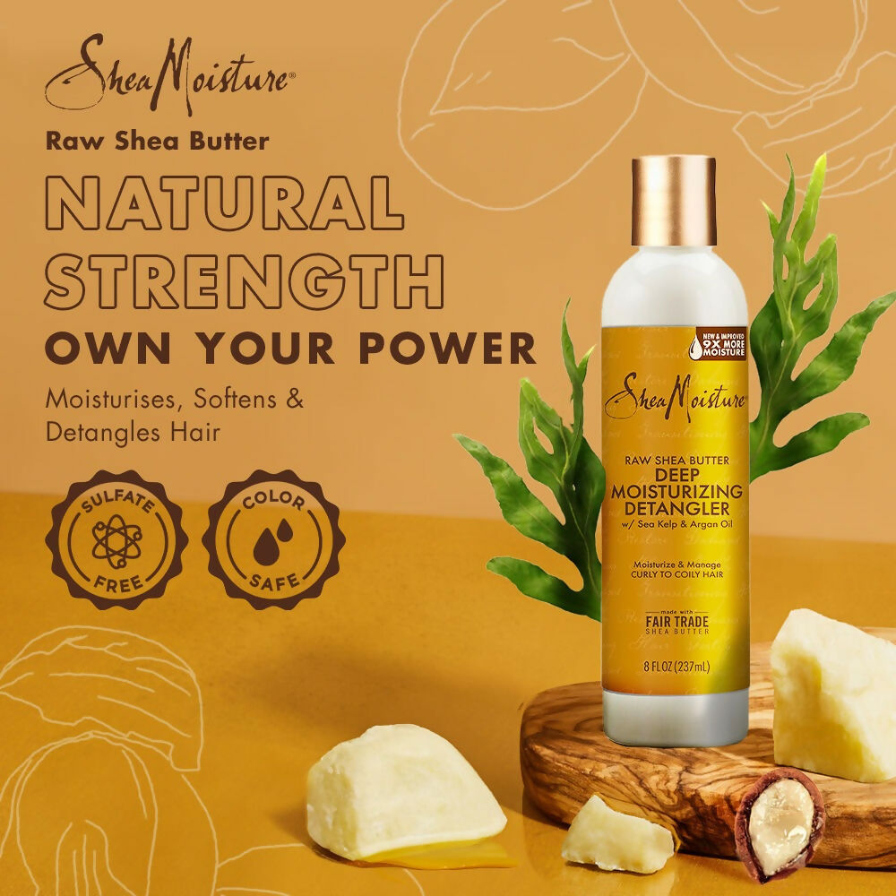 Shea Moisture Raw Shea Butter Deep Moisturizing Detangler Hair Cream