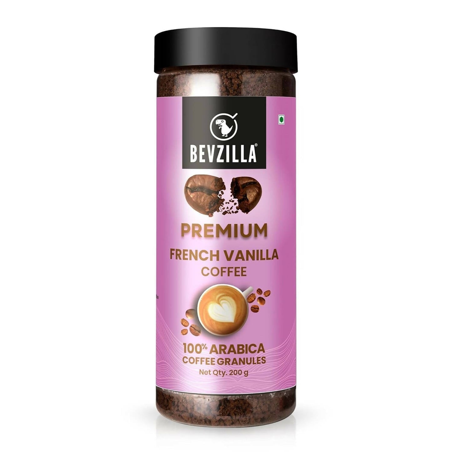 Buy Bevzilla Premium French Vanilla Coffee Powder 100% Arabica from DrMediCart