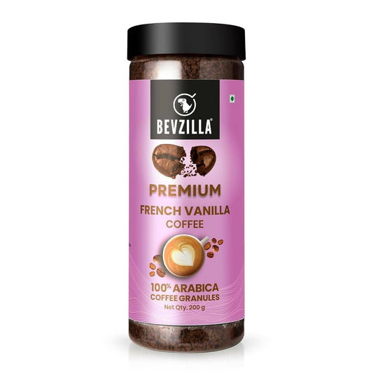 Buy Bevzilla Premium French Vanilla Coffee Powder 100% Arabica from DrMediCart
