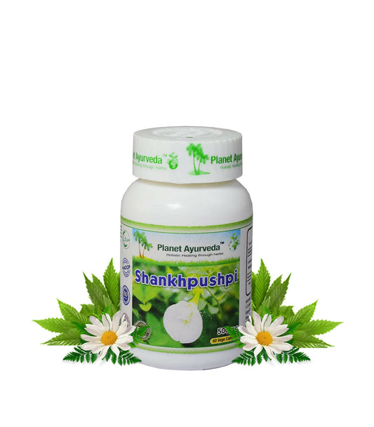 Planet Ayurveda Shankhpushpi Capsules