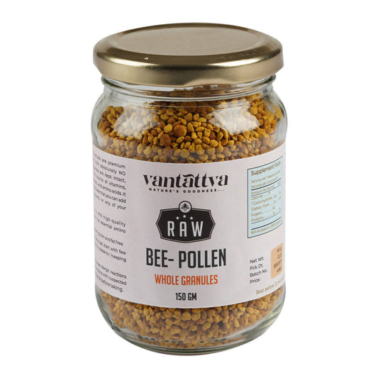 Vantattva Nature's Goodness Raw Bee Pollen Whole Granules