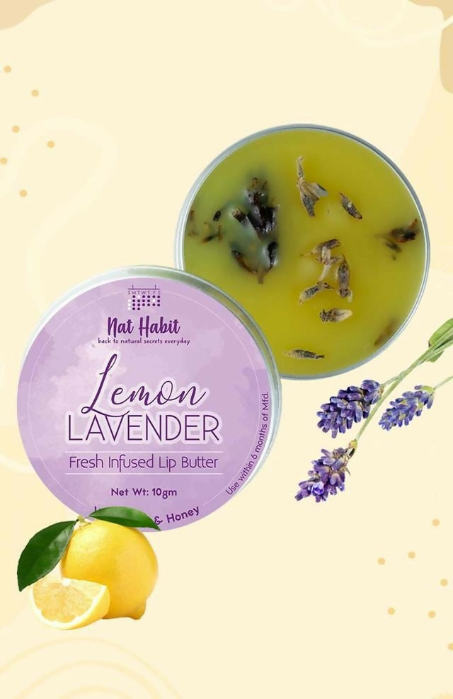 Nat Habit Lemon Lavender Lip Butter