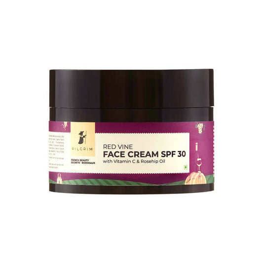 Buy Pilgrim Red Vine Face Cream from DrMediCart, Ship from India to USA